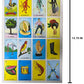 Loteria Mexicana Tradicional Jumbo Don Clemente para 10 Jugadores con 100 Monedas - Jumbo Size Mexican Bingo Set with 100 Counting Chips Plastic Coins