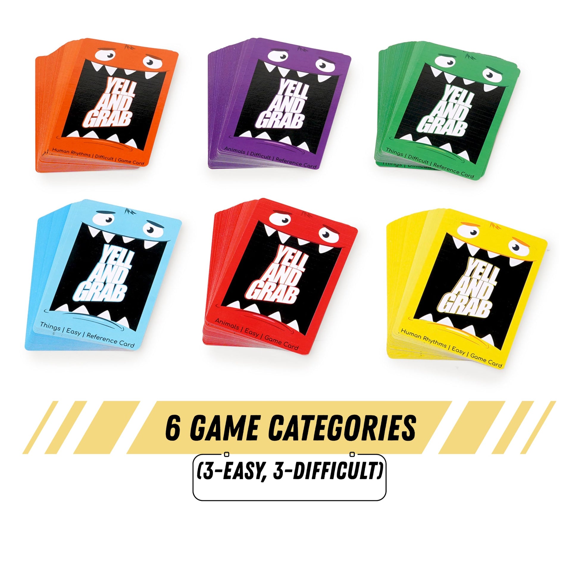 Feltango Yell and Grab, Card Games for Kids