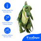 The Petting Zoo Alligator Stuffed Animal Plushie Backpack, Gifts for Kids, Sealife Animal Toy, Green Alligator Plush Toy Book Bag, 20 inches