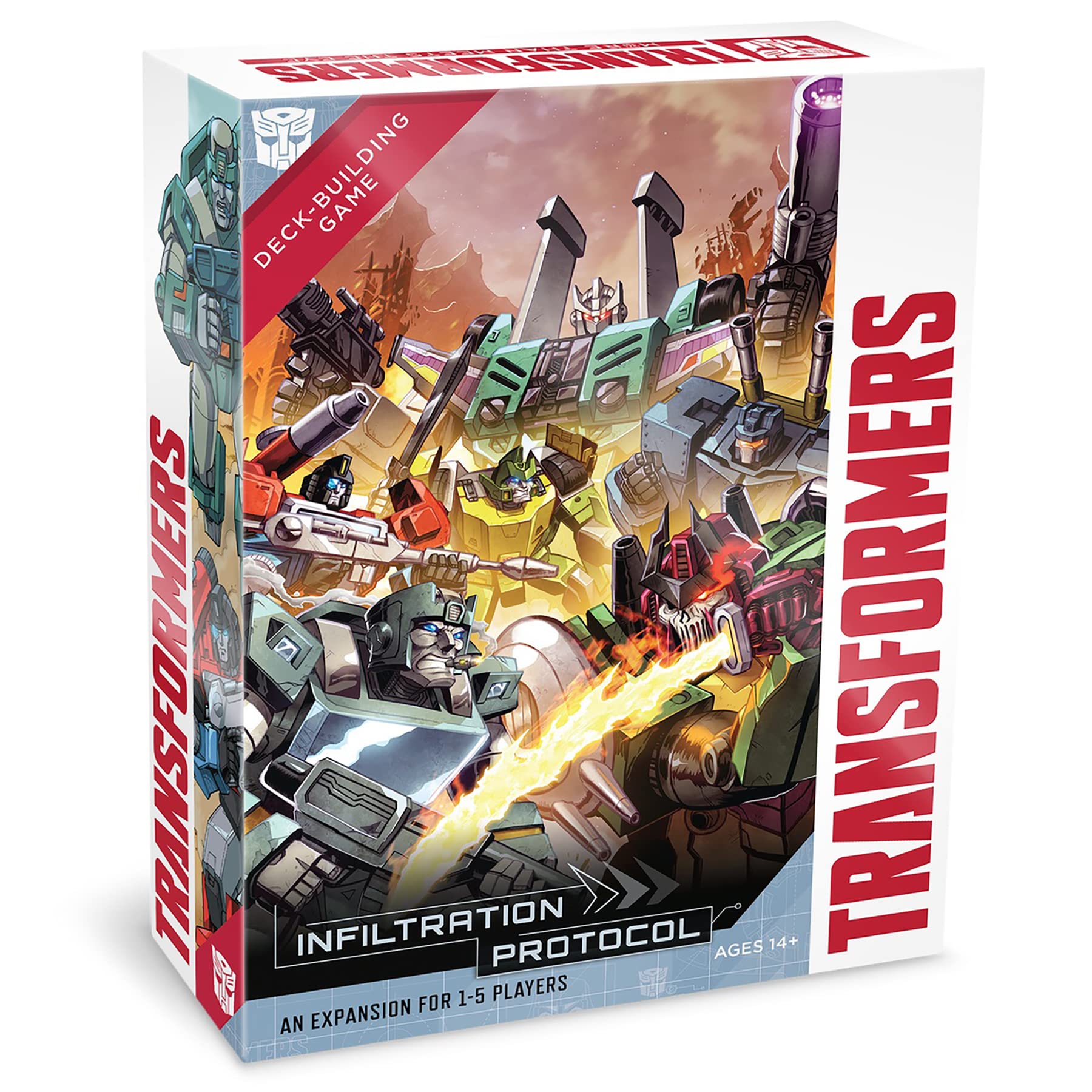 Renegade Game Studios Transformers Deck-Building Game Infiltration Protocol Expansion - Ages 14+, 1-5 Players
