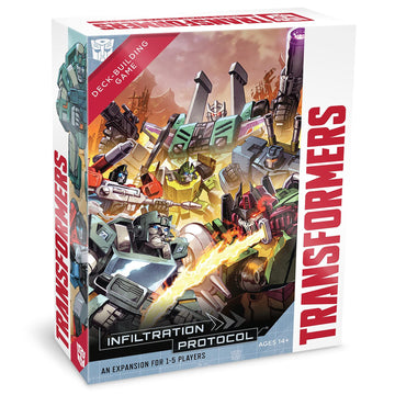 Renegade Game Studios Transformers Deck-Building Game Infiltration Protocol Expansion - Ages 14+, 1-5 Players