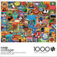 Buffalo Games Lewis T Johnson, Suitcase Stickers, 1000 Piece Jigsaw Puzzle
