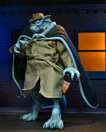 NECA - Gargoyles Ultimate Detective Broadway Silver Falcon (with Closed Wings) Action Figure