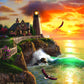 SUNSOUT INC - Eagle Ridge - 1000 pc Jigsaw Puzzle by Artist: William Clayton Hallmark - Finished Size 23" x 28" - MPN# 66034