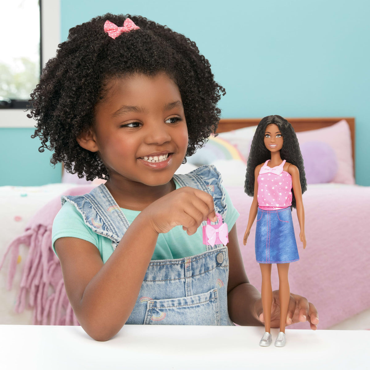 Barbie Easy to Dress Dolls Assortment with Brunette Brushable Hair