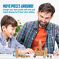 Mega Sand Castle Kit - Indoor Sand Kit for Kids with 20 Building Pieces, 1.5 lbs of Reusable, Moldable Magic Sand & No-Mess Play Mat - Art Sensory