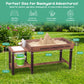 WOODENFUN Wooden Sand Table for Kids Ages 3-8, Summer Outdoor Toys