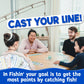 FishingBridgeUSA Fishin' Card Game for Kids & Adults | 2-6 Players