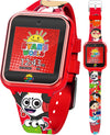 Accutime Kids Ryan's World Red Educational Touchscreen Smart Watch Toy for Boys, Girls, Toddlers - Selfie Cam, Learning Games, Alarm, Calculator