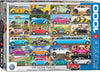 EuroGraphics 5422 Volkswagen Beetle Gone Places Puzzle (1000 Piece)