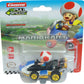 Carrera Pull & Speed 15818407 Official Licensed Kids Mario Kart Toy Car Pull Back Vehicle for Ages 3 and Up - Toad