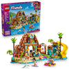 LEGO Friends Family Vacation Beach Resort Pretend Play Building Toy - Adventure Storytelling Playset with Dolphin Toys and Sea Turtles - Creative