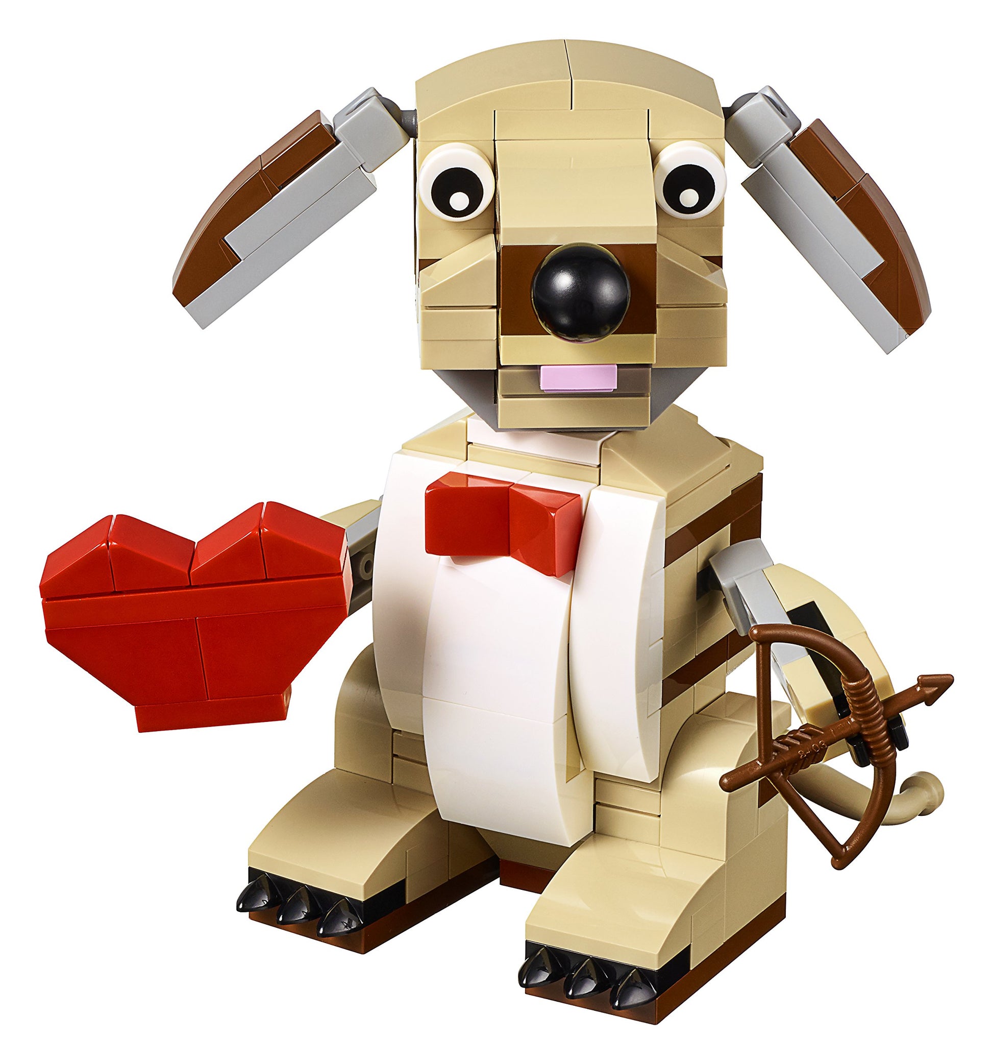 LEGO Bricks & More Valentines Cupid Dog 40201 Building Kit
