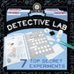 MindWare Science Academy Detective lab - Science Kits for Kids Age 8-12 - Kids Detective Kit Complete with 7 Forensics and Crime-Scene Investigations