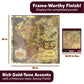 AQUARIUS Lord of the Rings Heat Stamp Gold Foil 1000 Piece Jigsaw Puzzle