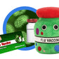 GIANT MICROBES Vaccine for Flu Plush - Learn About Health and Immunology, Educational Gift for Students, Doctors, Nurses, Scientists, Pharmacists