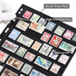 10 Sheets 20 Pages Postage Stamp Album Pages, 7 Pockets 7.7X 1.35in Stamp Collection Inserts, 9 Hole Standard Stamp Collecting Album Sleeves for Stamp
