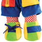 Cre8tive Minds Learn and Play Teddy Bear, 18-Inch Interactive Plush Toy for Kids, Teaches Dressing Skills with Zippers, Buttons, and Buckle
