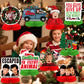 9PCS Home Alome Christmas Honeycomb Centerpieces Home Alone Christmas Decorations Funny Merry Christmas Ya Filthy Animal Table Decorations for Home