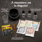 Tasty Labs Wizard Potion Science Kit - Make 5 Magical Potions, Chemistry Experiments Safe to Drink, Includes Cauldron & Wand - Study Reactions
