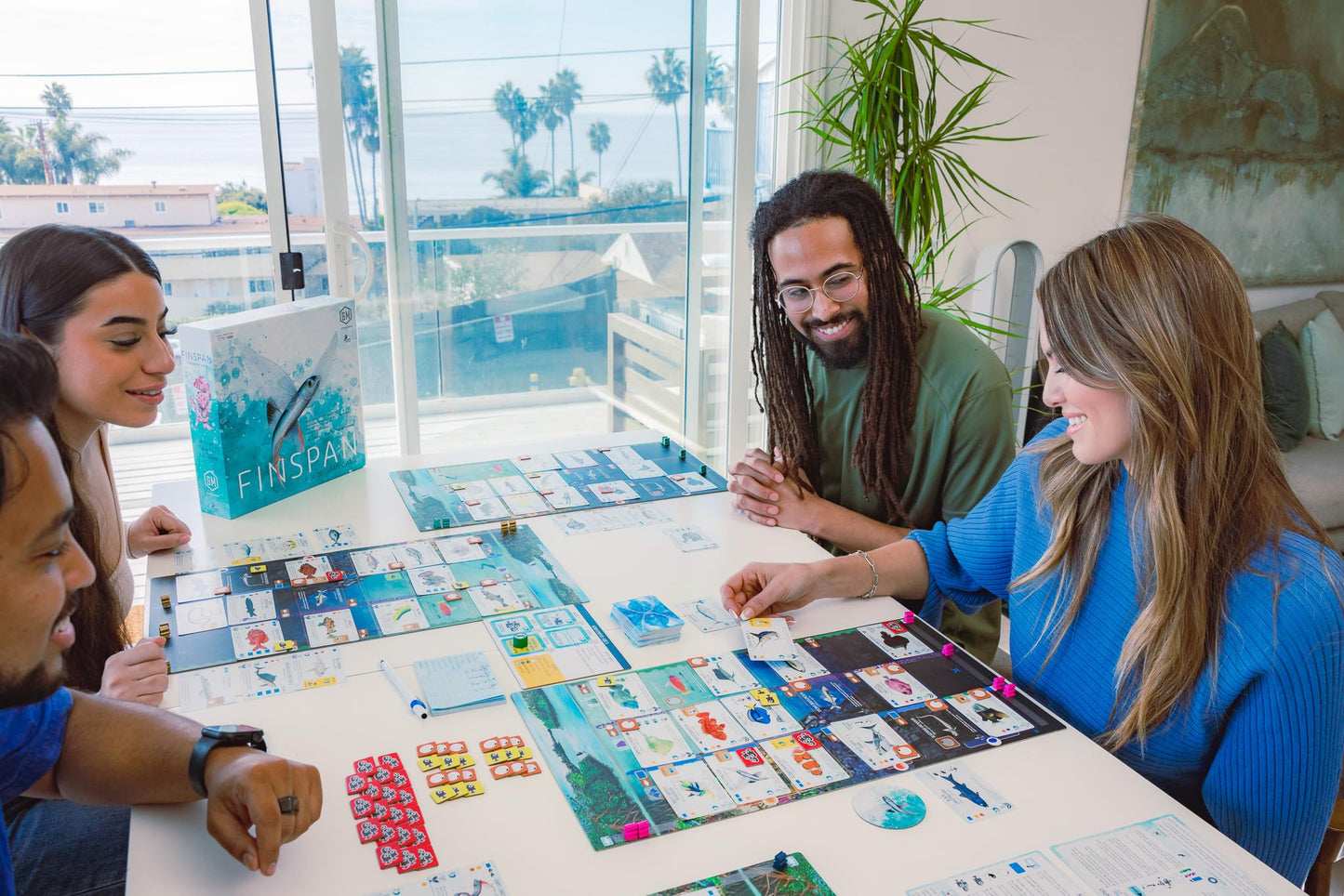 Stonemaier Games: Finspan - A Wingspan Game by David Gordon & Michael O’Connell | A Relaxing Strategy Board Game About Collecting Fish and Ocean