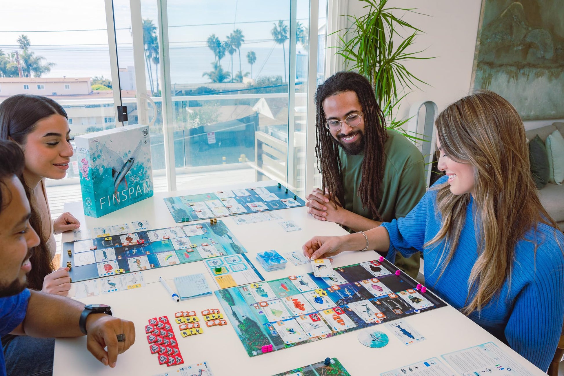 Stonemaier Games: Finspan - A Wingspan Game by David Gordon & Michael O’Connell | A Relaxing Strategy Board Game About Collecting Fish and Ocean