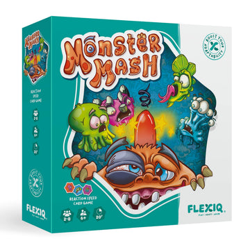 Monster Mash - Perception Card Game by FlexiQ, Brain Teasers for Kids 6+, Board Games for Family Night