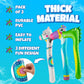 45-Inch Inflatable Pool Noodles, 3-Pack Kids Pool Floats for Beach & Travel