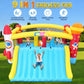 Whubefy Inflatable Bounce House for Big Kids 8-12, 13.4x13.4Ft Bouncy House Indoor/Outdoor, Jumping Castle with Blower for Kids, Space Theme Bounce