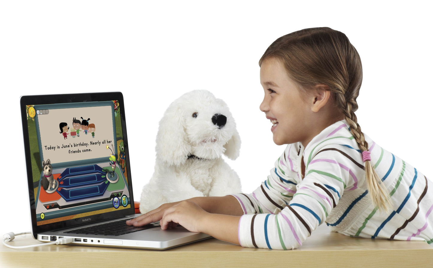 Smarty Ants Phonics Reading Pup White