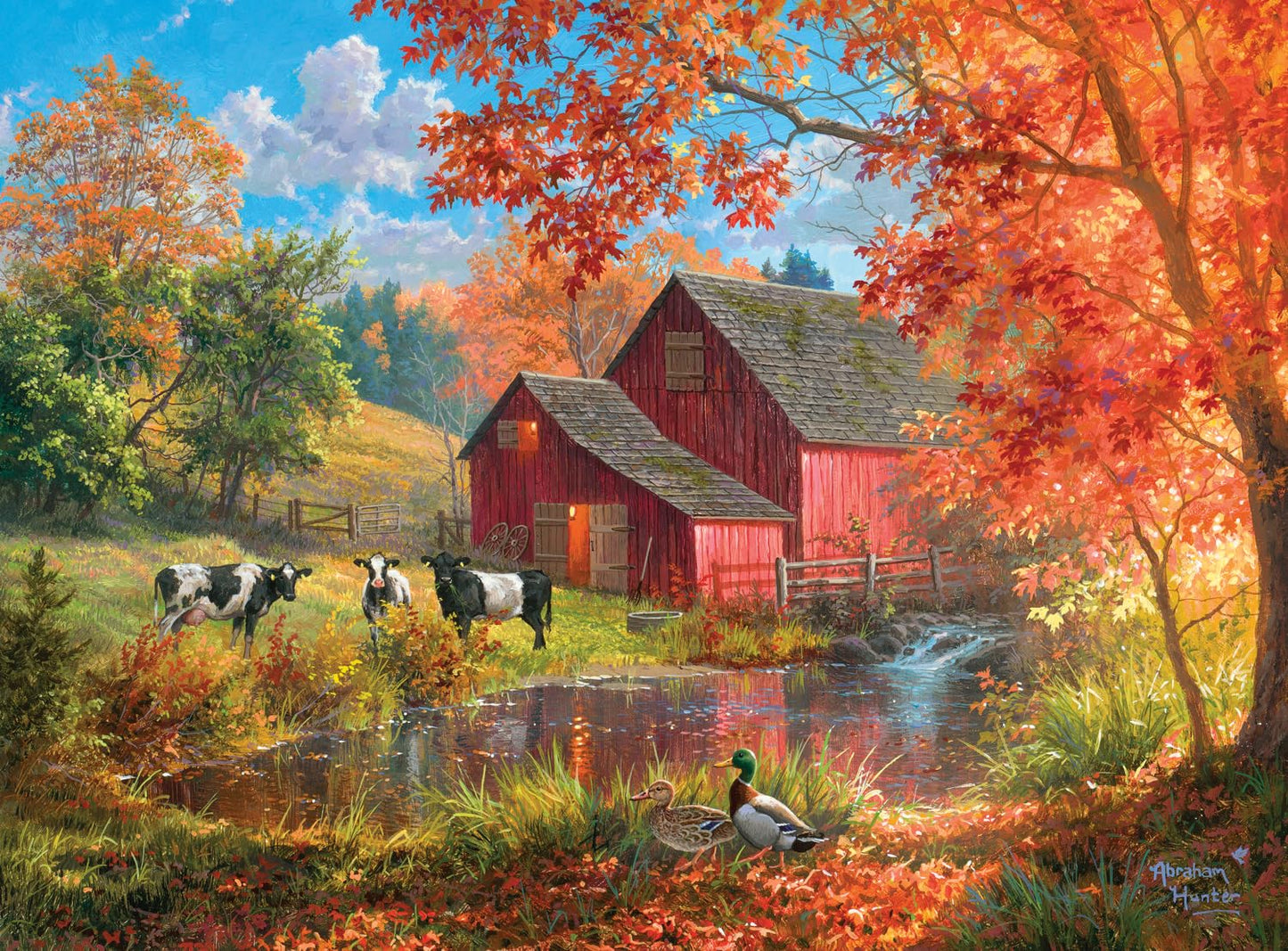 Buffalo Games - Life on the Farm - 1000 Piece Jigsaw Puzzle for Adults