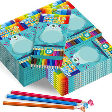 OSIMIG 432 Count Colored Pencils Bulk, 36 Packs with 12 Colors, Color Pencils for Kids, Pre-Sharpened Bulk Colored Pencils for Adults,Kids School