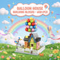 JYLWSMHMU Up Balloon House Building Blocks Set Classic Film Brick Model Collectible 12.8in Tall Display Shelf Gift 658 Pcs