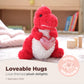 Bearington T-Riffic The Love Dinosaur Plush Stuffed Animal 12 in, Ideal Plushies Gift for Kids & Girlfriends