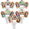 Big Dot of Happiness Nothin’ But Net - Basketball - Baby Shower or Birthday Party Picture Centerpiece Sticks - Photo Table Toppers - 15 Pieces
