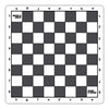 Bobby Fischer Tournament Roll Up Travel Chess Board - 20 inches - Mousepad Style with Gray Squares by WE Games
