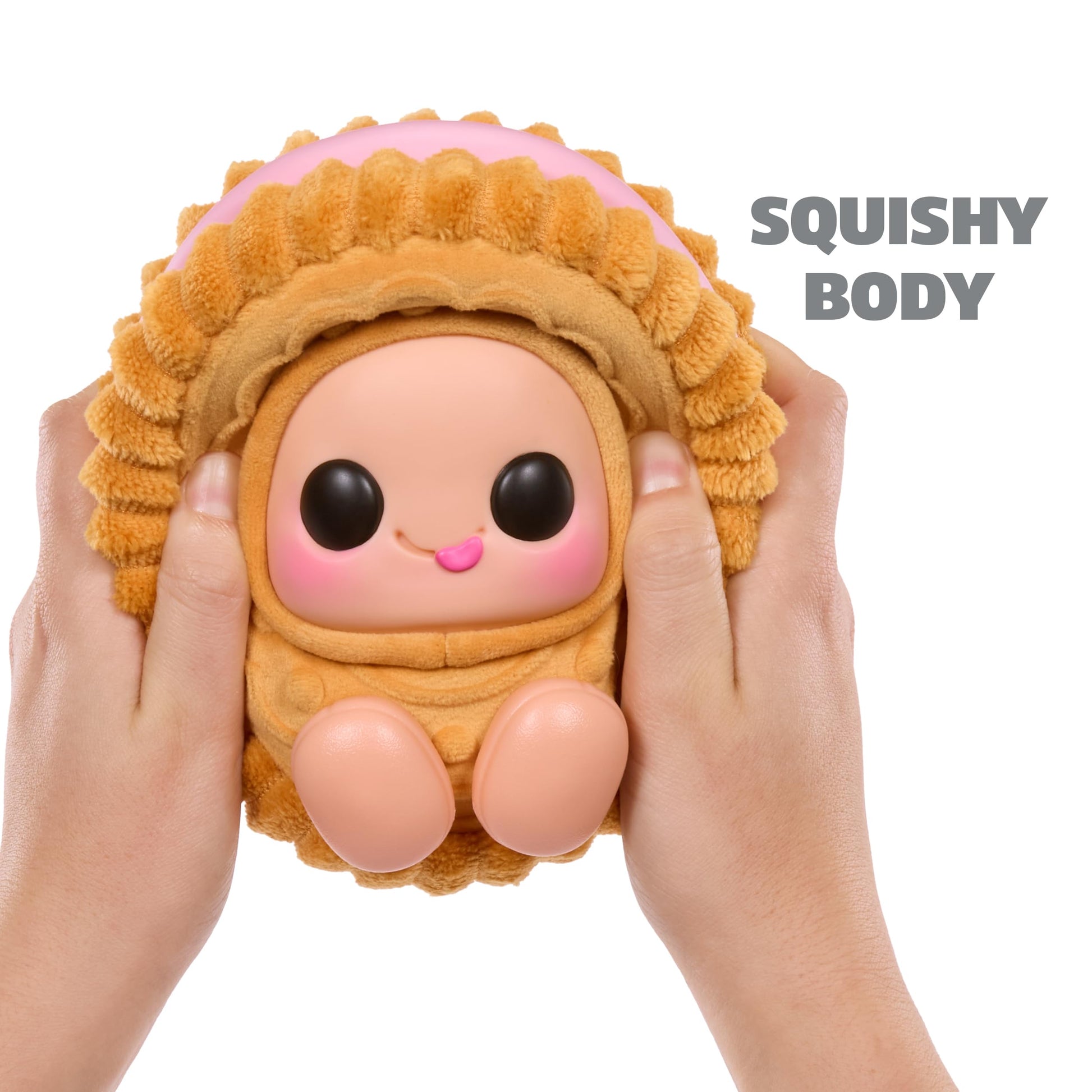 Hyojo Market Cookie Sandwich Series, Blind Box Collectible Plush, Limited Edition Toy Gift, 3 to Collect, Chocolate, Strawberry, and Vanilla