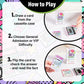 AQUARIUS Music Trivia Card Game - Pop, Rock, Hip-Hop & Alternative Quiz - Party Game for Adults & Teens, Gift for Music Lovers - I Love the 2000s