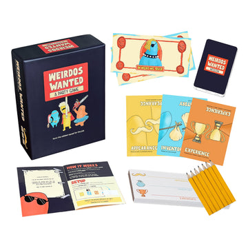 Weirdos Wanted: The outrageously Funny Party Game | Perfect Icebreaker | 4+ Players | Make Your Friends Laugh Until They cry
