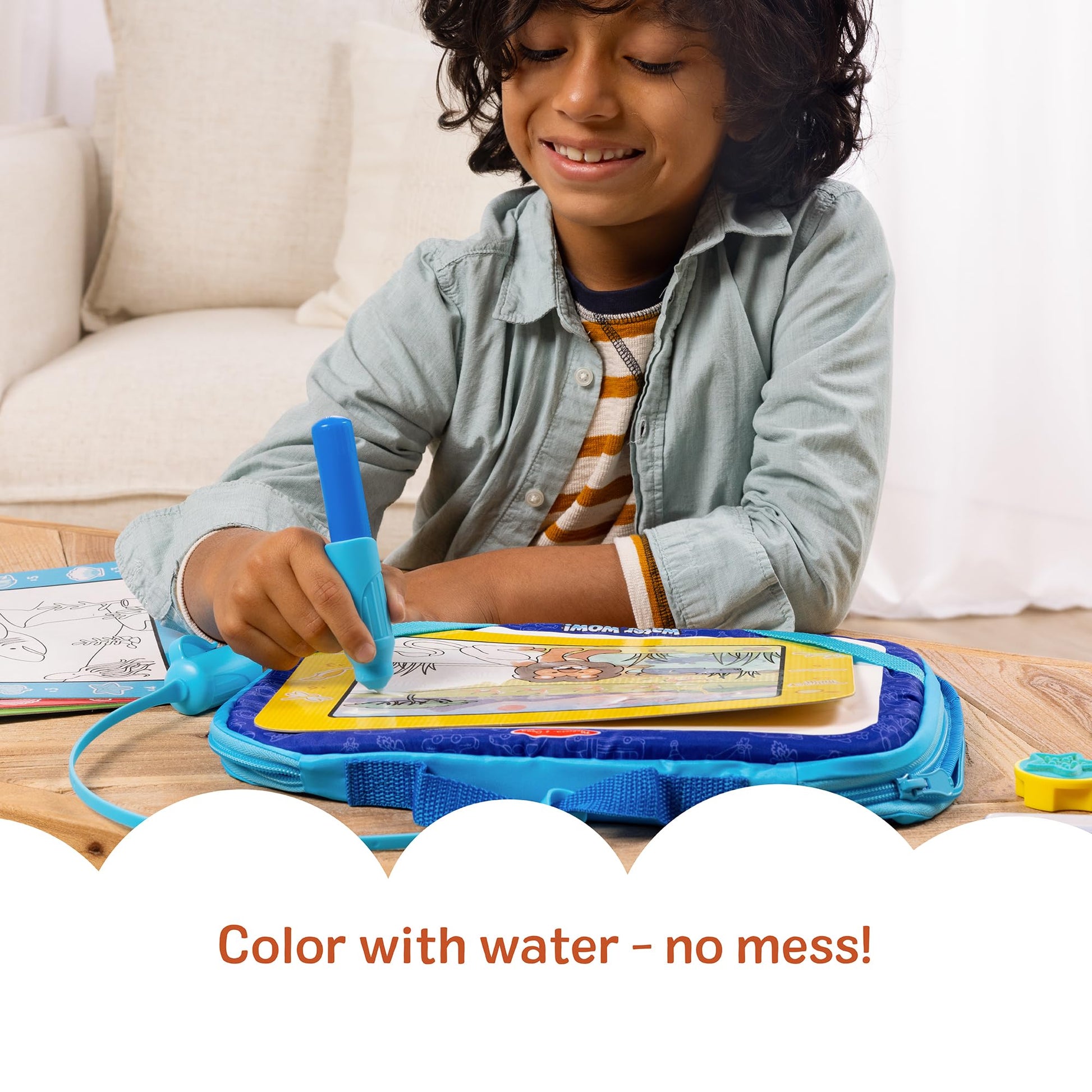 Melissa & Doug Water Wow! Take-Along Color-Reveal Drawing Set