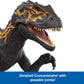Mattel Jurassic World Dino Reveal Deluxe Concavenator Action Figure Toy, Tear Away Pack & Peel Off Color Change Dinosaur Play