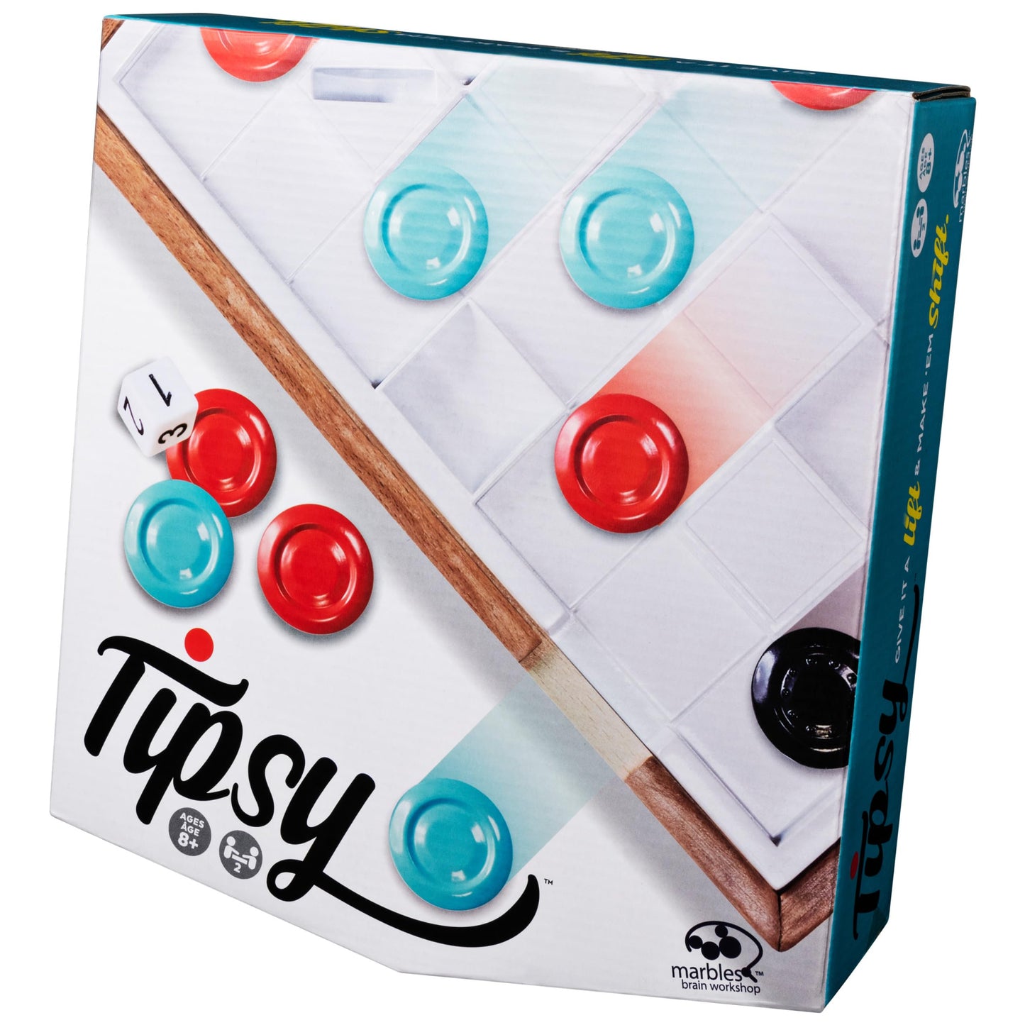 Tipsy, Strategic and Challenging 3D Gravity Game for 2 Players, for Kids Aged 8 and Up