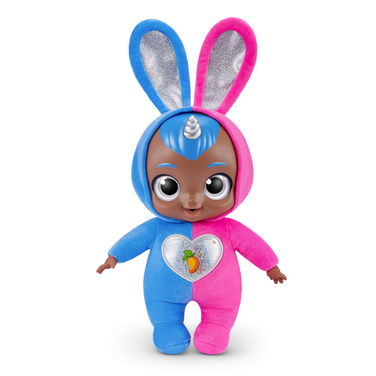 Babycorns Interactive Baby Doll Series 1 Large (Bunny) by ZURU with Lights and Sounds, Magical Babydolls, Surprise, Unboxing, Girls, Dolls, Story
