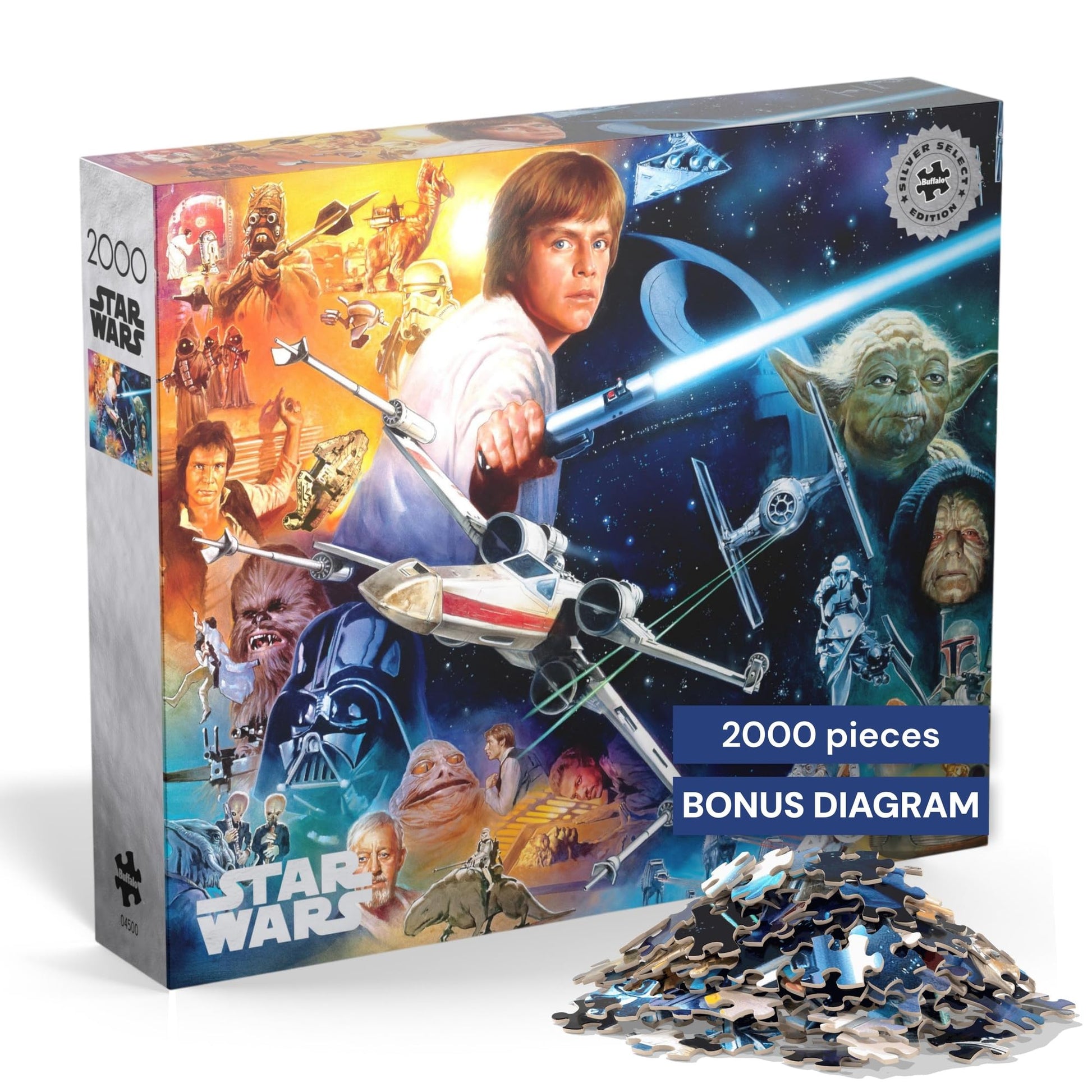 Buffalo Games - Star Wars™ The Force - 2000 Piece Jigsaw Puzzle for Adults