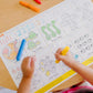 Melissa & Doug Learning Mat Crayons, 1 EA