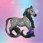 Breyer Horses Mane Beauty Li'l Beauties | Dusty - Horse | Brushable Mane and Tail | 4.25" L x 3.25" H | Model #B-MB-10378