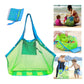 SupMLC Mesh Extra Large Beach Bags and Totes - Holds Toys, Towels, Sand Away - For Children's Toys, Market, Grocery, Picnic