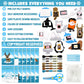 CiyvoLyeen Polar Animals Sewing Kit for Kids Make Your Own Winter Polar Animals Felt Plush Craft Kit Includes 14 Creative Projects to Sewing Beginners