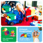 PicassoTiles Magnetic Building Blocks Brick Tiles STEM Creative Magnet Tiles Add Ons Set Construction Toy Socket Spikes Accessory Toys Educational