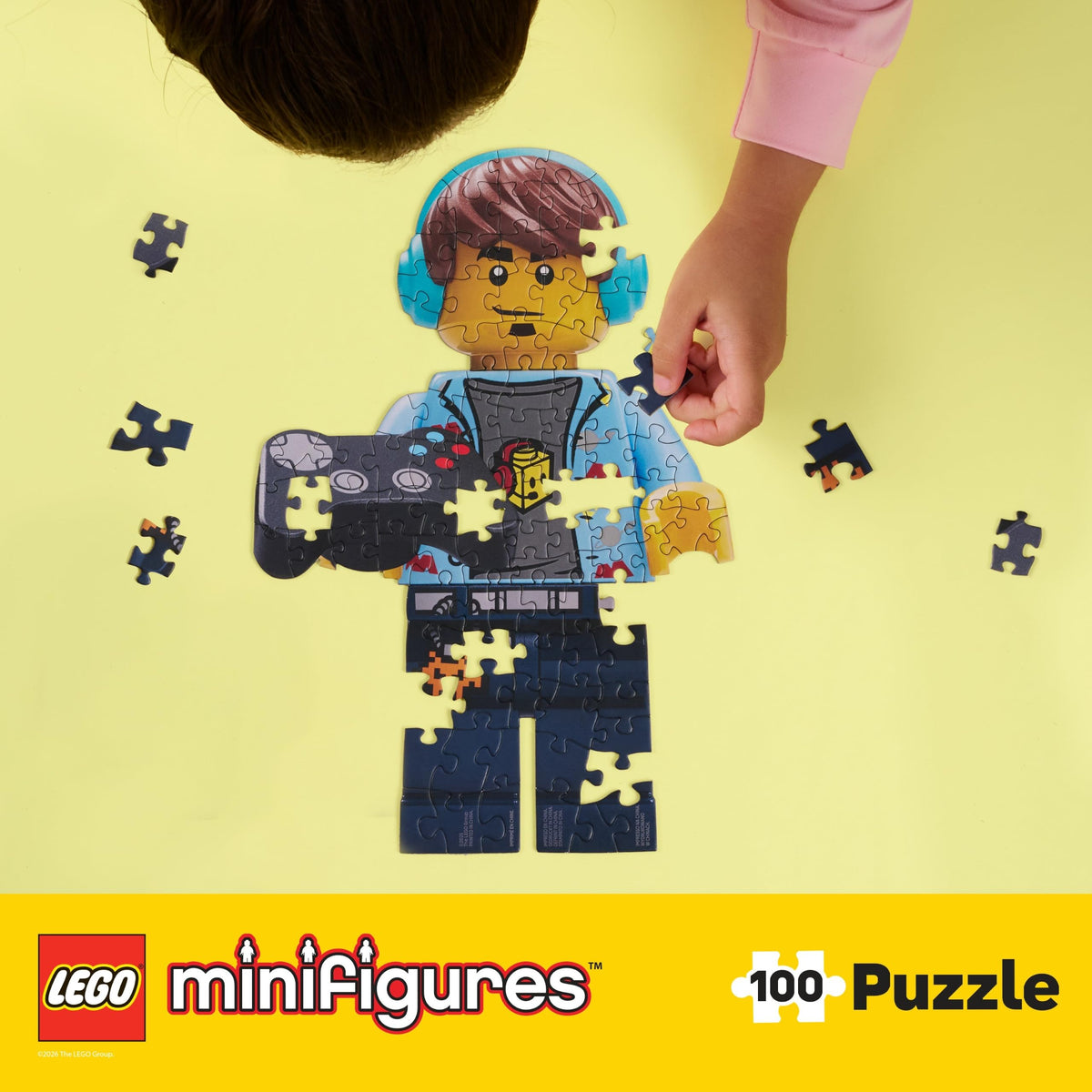 LEGO® Minifigures 100-Piece Puzzle Set 6-Pack